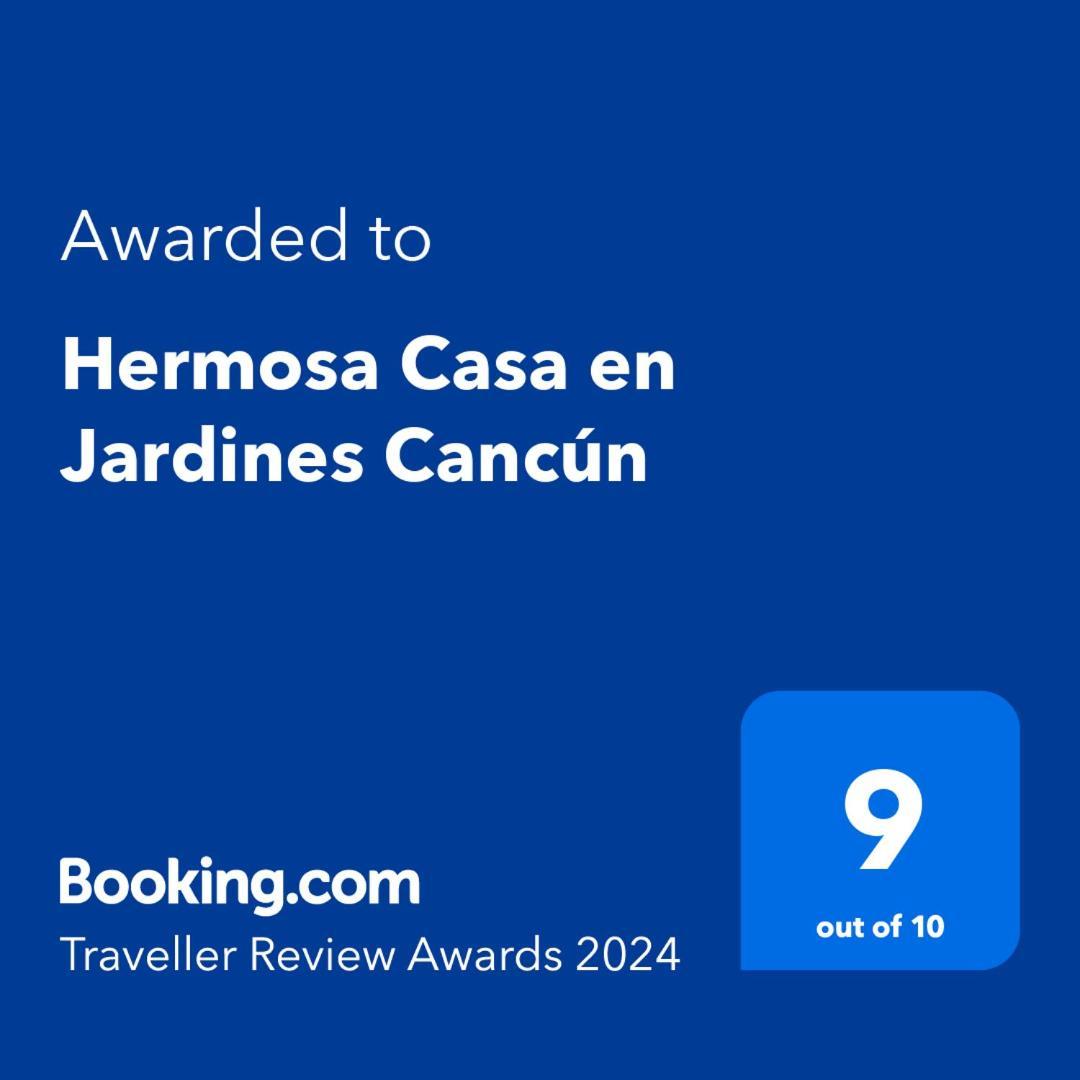 Hermosa Casa En Jardines كانكون المظهر الخارجي الصورة